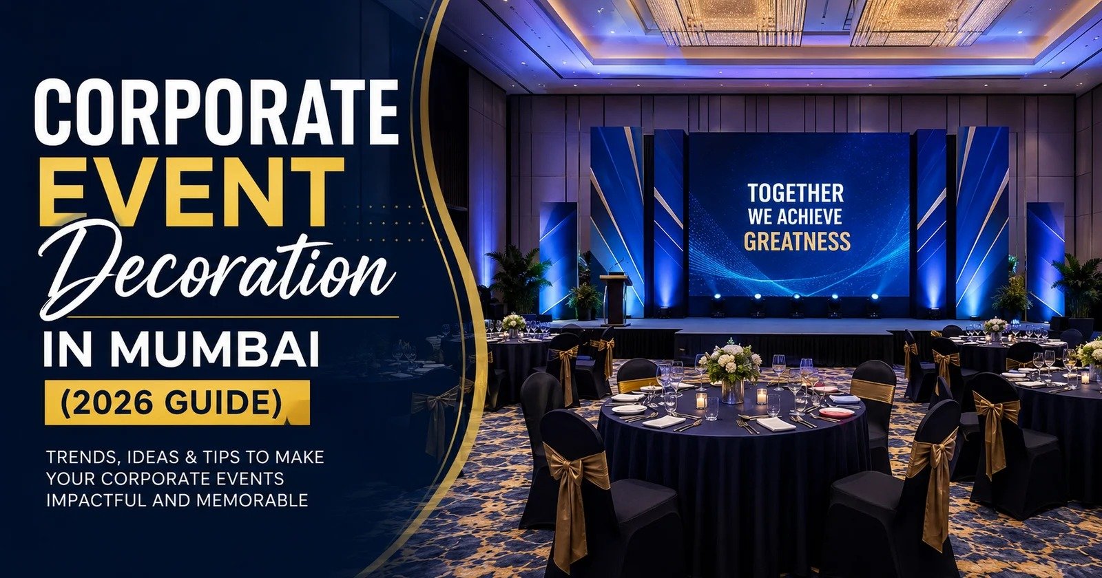 Corporate Event Decoration in Mumbai: The Complete 2026 Guide