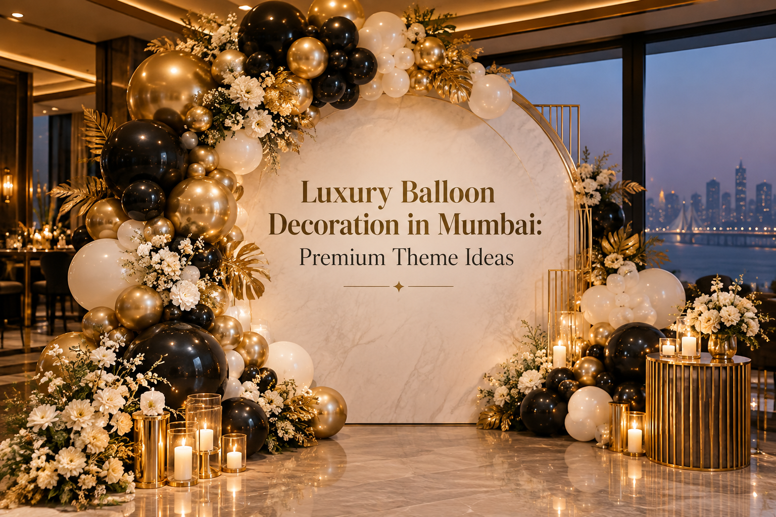 Luxury Balloon Decoration in Mumbai: Premium Theme Ideas