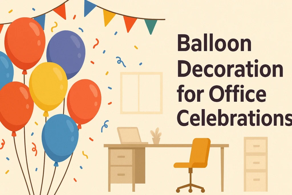 Balloon Decoration for Office Parties