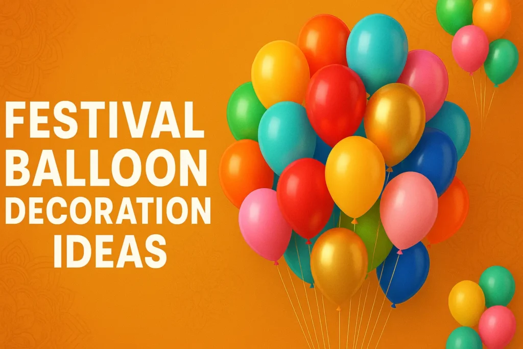 Festival Balloon Decoration Ideas