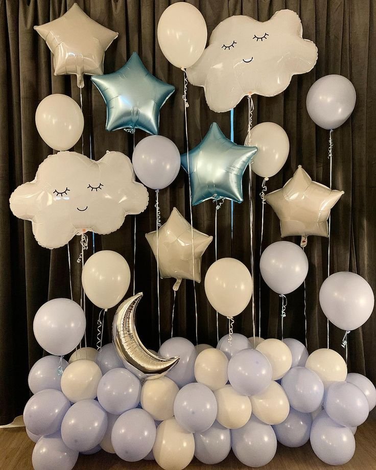 Balloon Decoration for Baby Arrival