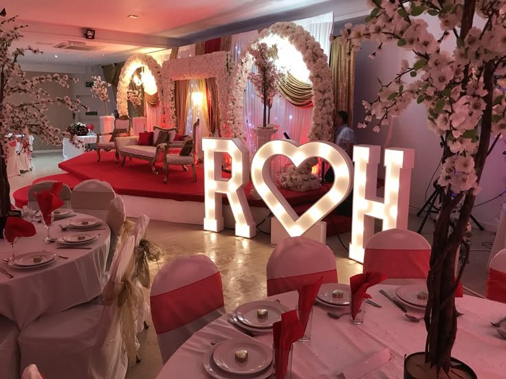 LED Name Romantic Decoration