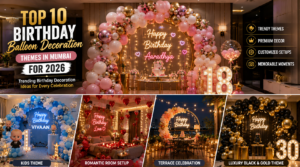 Birthday Balloon Decoration in Mumbai